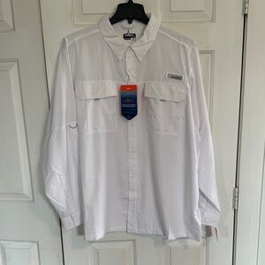 NWT Habit men’s white fishing shirt size 2x
